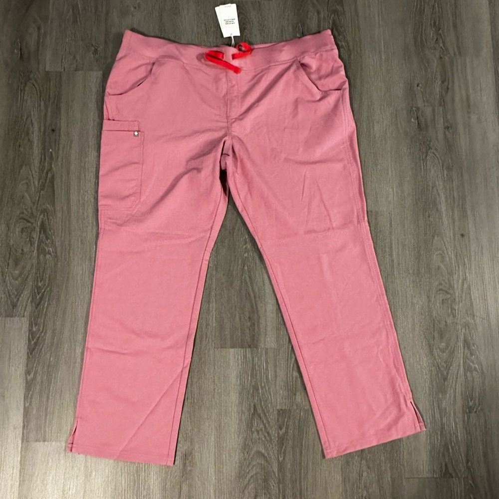 Figs Chalk Pink Kade Pants XXL